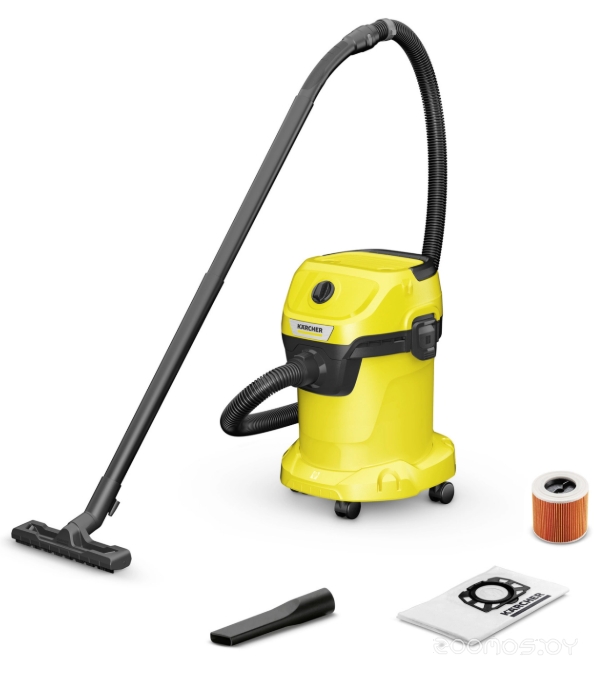Пылесос KARCHER WD3 V-17/4/20*EU для сухой и влажной уборки 