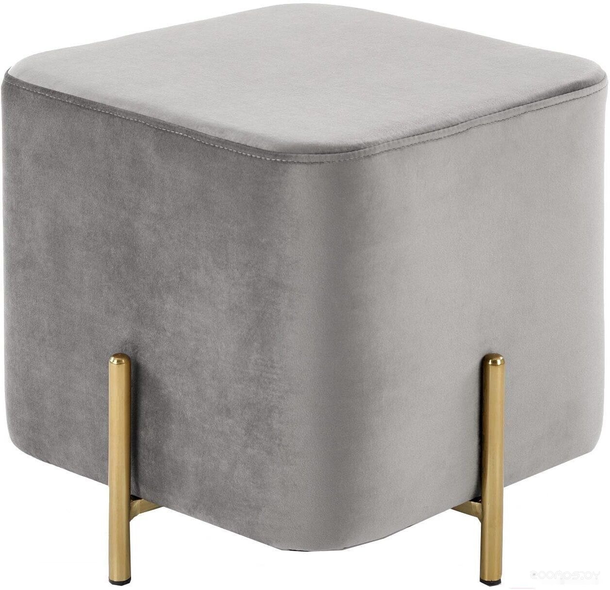 Пуф <<цв.:серый/золотой>>