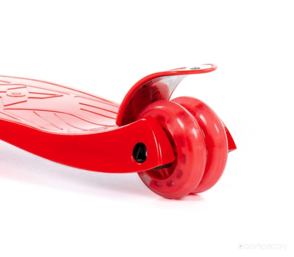 Самокат детский (красно-чёрный) (в коробке) 