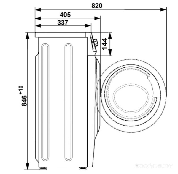 Машина стиральная ATLANT СМА 40М105-00   