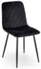 Стул HALMAR K525 черный/черный