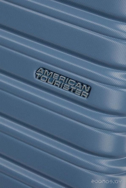 Чемодан-спиннер American Tourister Flashline Coronet Blue 55 см