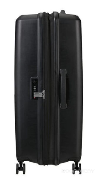 Чемодан-спиннер American Tourister Aerostep Black 77 см