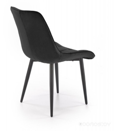 Стул HALMAR GANSO черный/черный