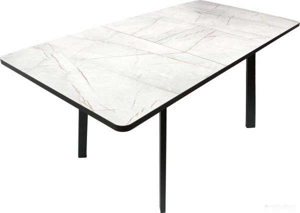 Стол серый/черный №3