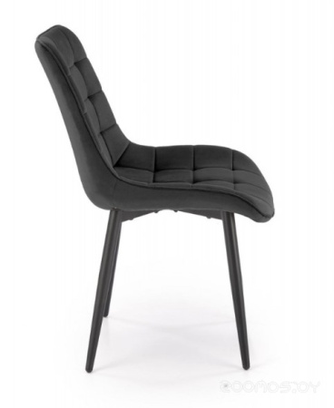 Стул HALMAR GANSO черный/черный