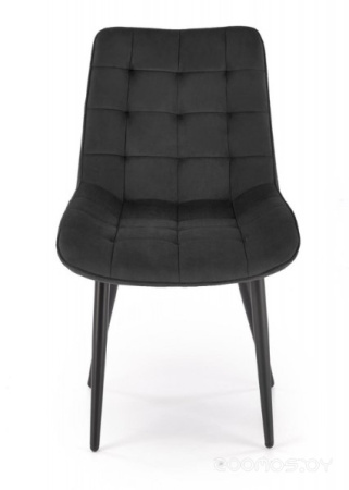 Стул HALMAR GANSO черный/черный
