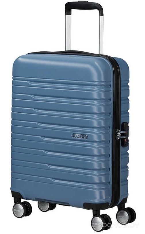 Чемодан-спиннер American Tourister Flashline Coronet Blue 55 см