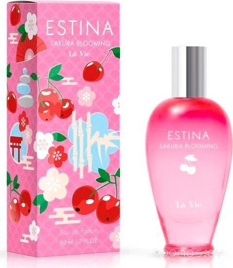 Вода парфюмерная 50мл для женщин Эстина Сакура Блуминг Estina Sakura Blooming 017941