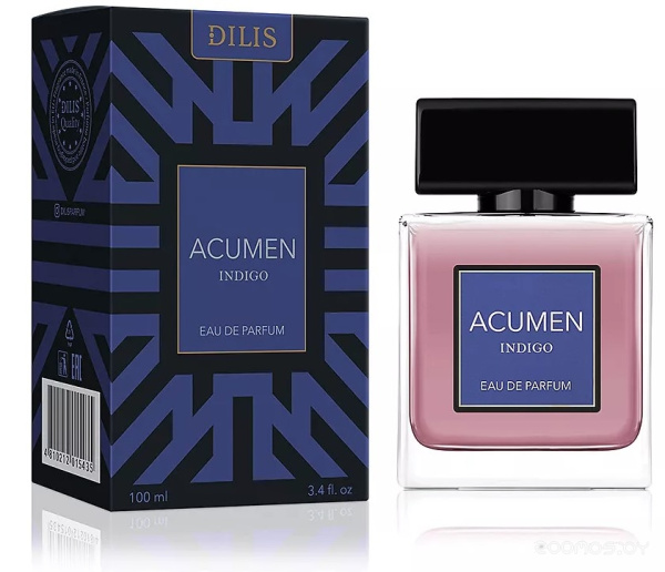 Вода парфюмерная мужская 100мл Acumen Indigo