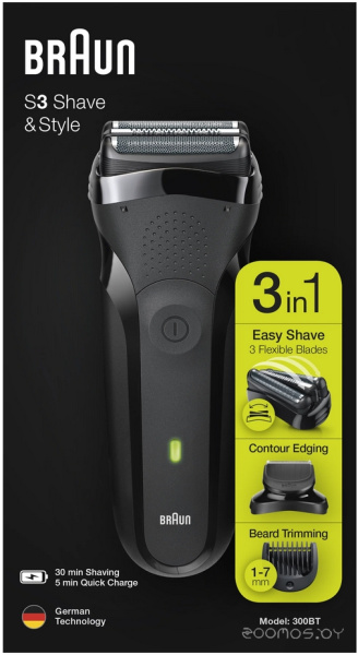 Бритва электрическая BRAUN S3 300ВТ S3 300ВТ 5408
