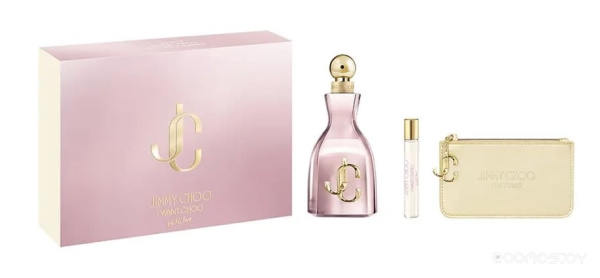 Вода парфюмерная 100мл+7,5мл I WANT CHOO WITH LOVE JIMMY CHOO 170086