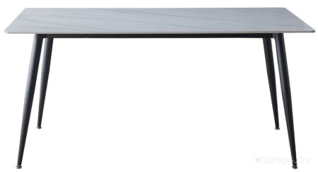 Стол обеденный SIGNAL RION RIONBC160 белый/черный 160/90