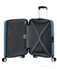 Чемодан-спиннер American Tourister Flashline Coronet Blue 55 см