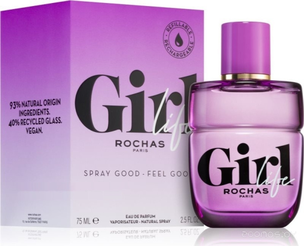 Вода парфюмерная 40мл Girl Life Rochas 137379