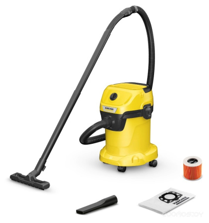 Пылесос KARCHER WD3 V-17/4/20*EU для сухой и влажной уборки