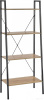 Стеллаж HALMAR NARVIK REG2 дуб сонома/черный, 60/32/148