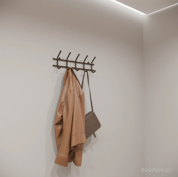Вешалка для одежды ЗМИ Норма 5 / ВН 24 коричневый