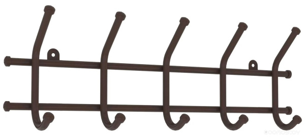 Вешалка для одежды ЗМИ Норма 5 / ВН 24 коричневый