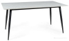 Стол обеденный SIGNAL RION RIONBC160 белый/черный 160/90