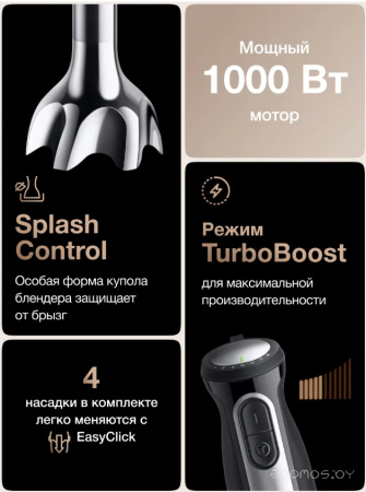 Блендер BRAUN MQ55001MBK 0X22111505