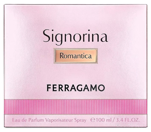 Вода парфюмерная 100мл FERRAGAMO SIGNORINA ROMANTICA SF JFE18452B