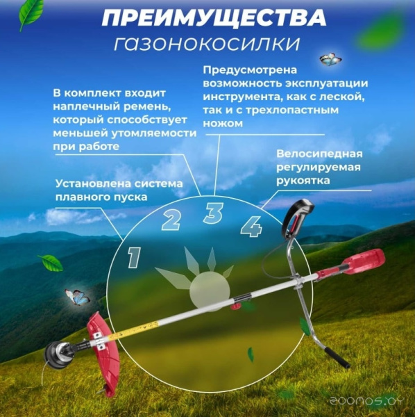 Триммер Wortex TE 4217-1 S в кор. 0318228