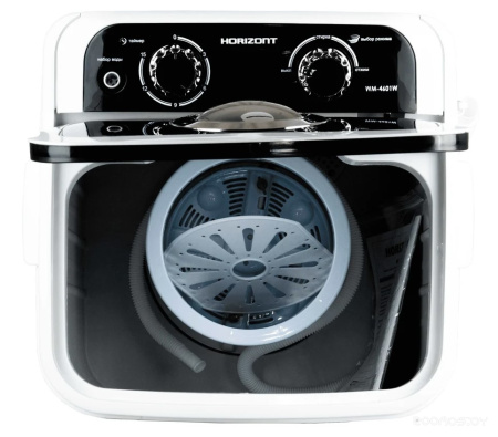 Машина стиральная Horizont WM-4601W активаторного типа WM-4601W Cool Grey, серый 8C, СМЦ-4,6А-М