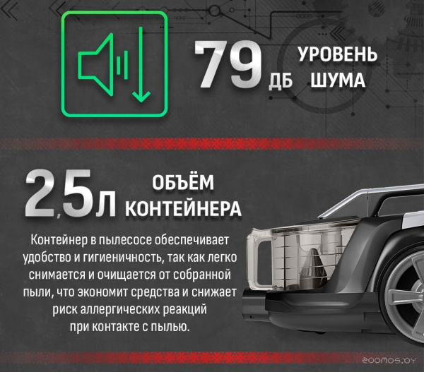 Пылесос ARESA AR-2408   