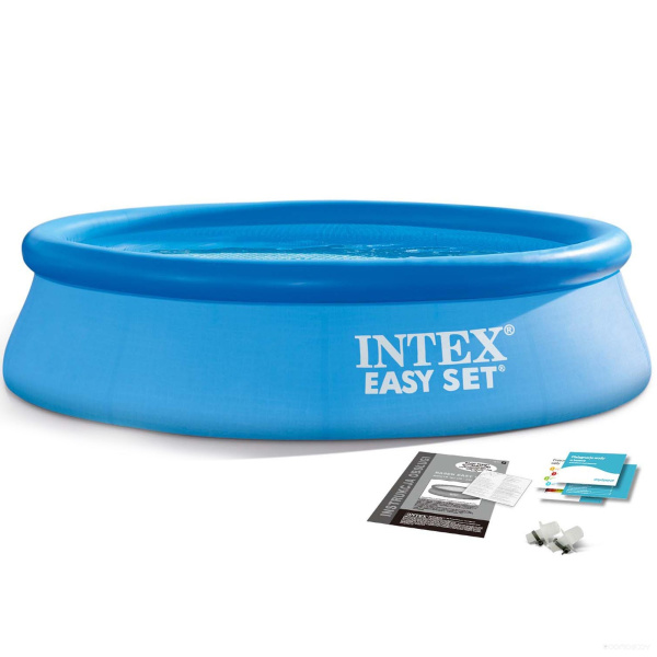 Бассейн надувной INTEX Easy Set 244х61см 28106NP
