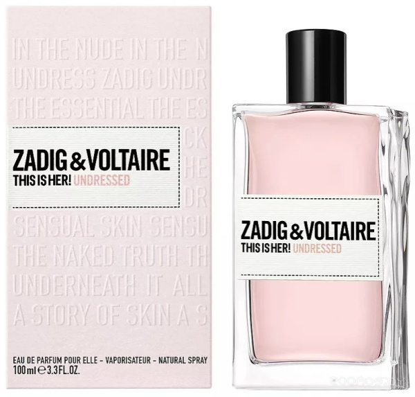 Вода парфюмерная 100мл женская zv-this is her! undressed edp