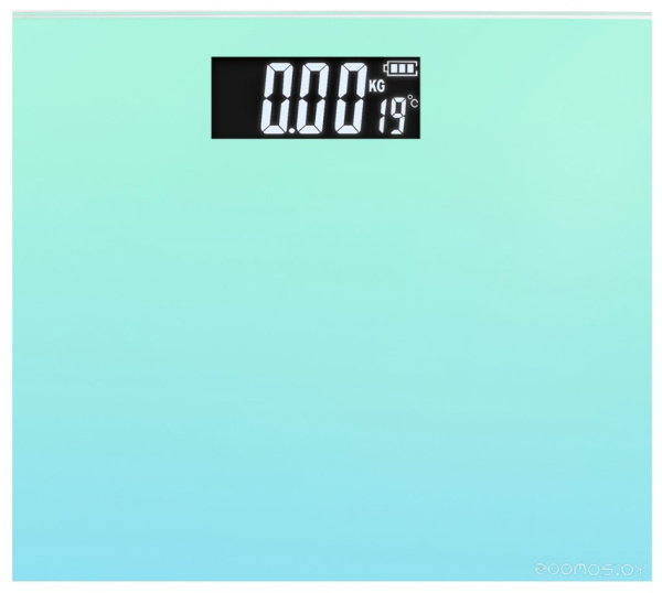 Весы напольные HOME ELEMENT HE-SC906 бирюзово-голубой 
