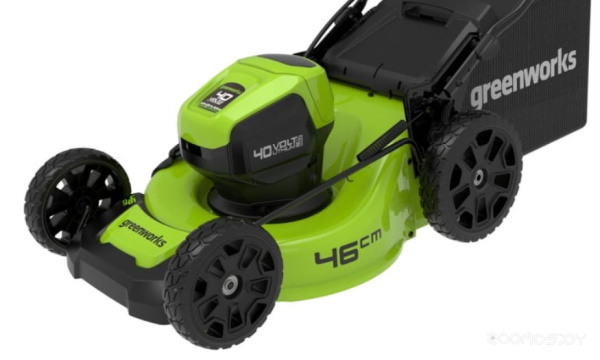 Газонокасилка аккум.Greenworks 40V GD40LM46HP(АКБ 4Ач и ЗУ) 46см 2514407UB