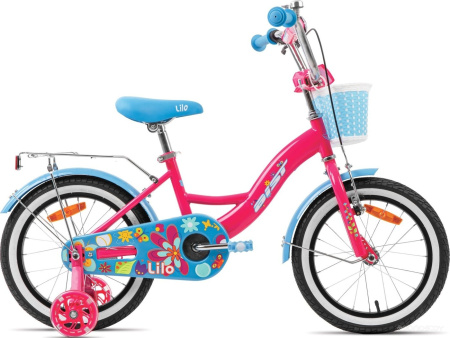Детский велосипед AIST Lilo 16 2025 розовый